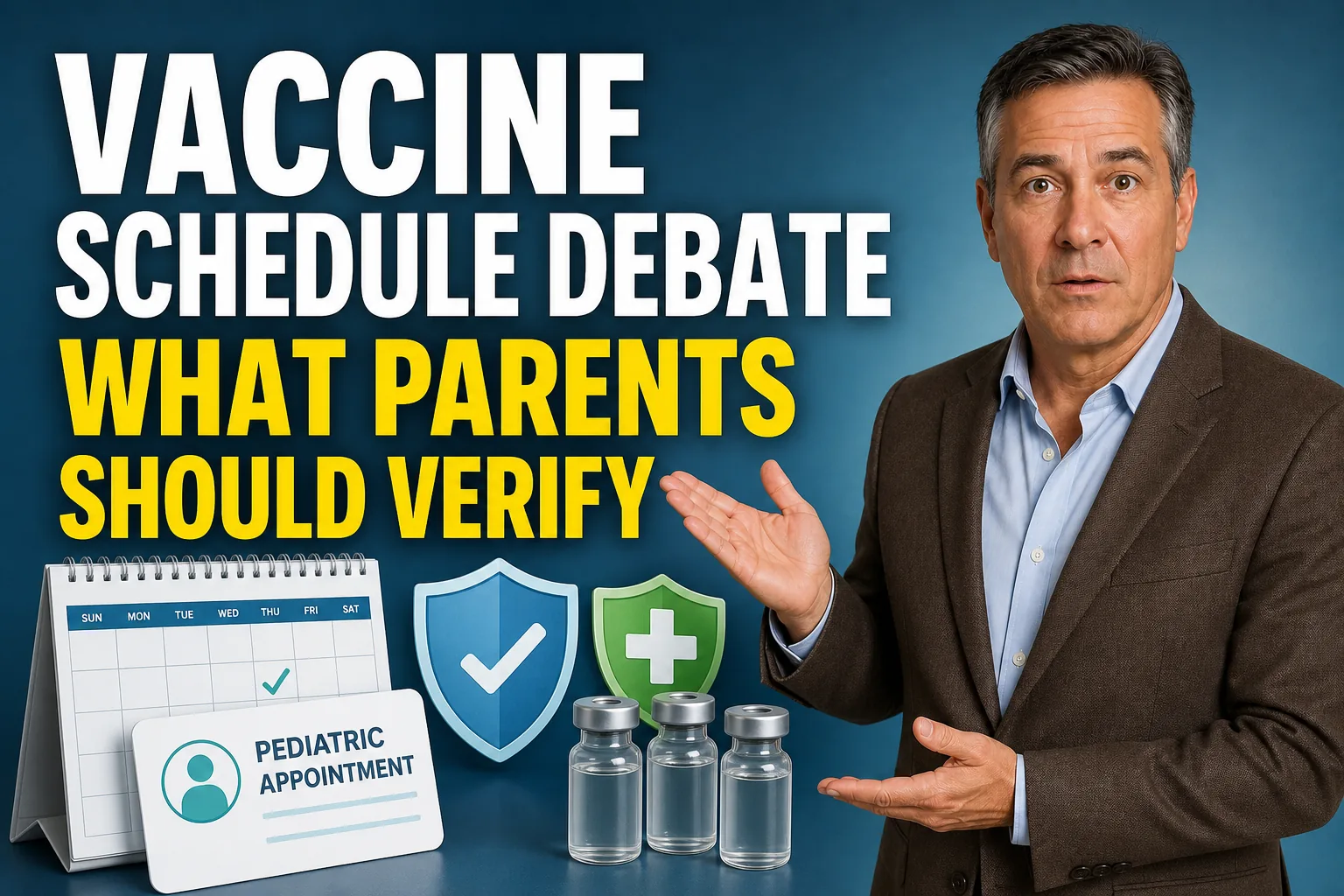 Featured analysis: Childhood Vaccine Schedule Debate: What Parents Should Verify Before Changing Appointments