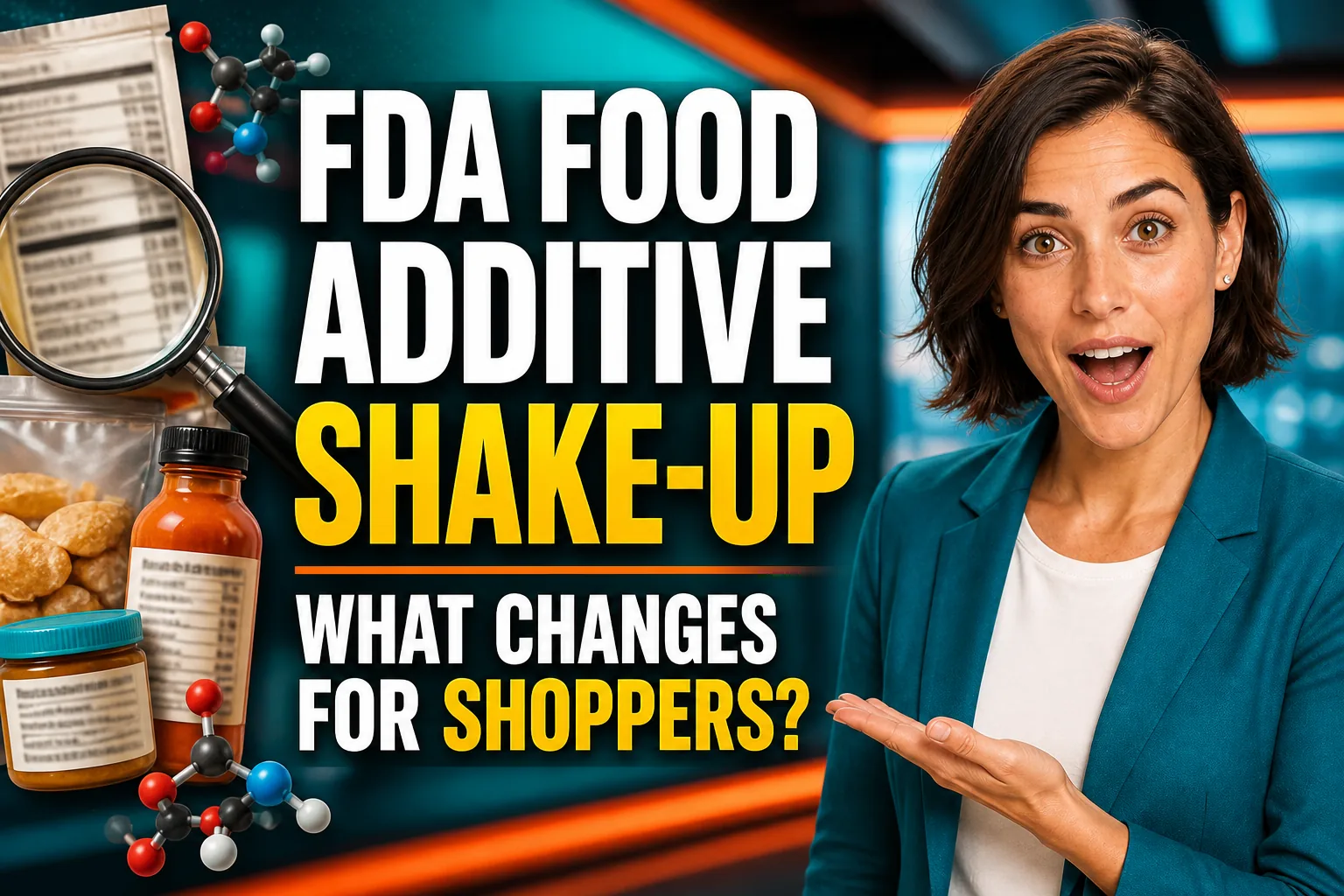 Featured analysis: FDA’s New Food-Additive Proposal: What Could Actually Change for Grocery Shoppers?